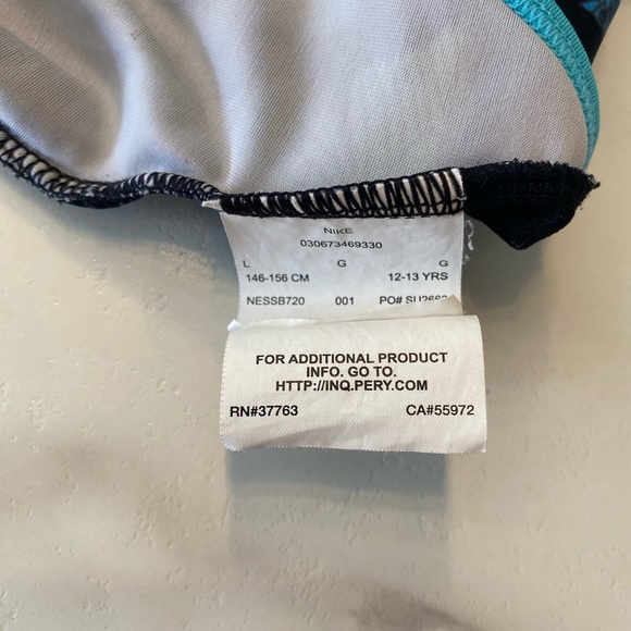 Nike girls butterfly swimsuit size large. - Picture 12 of 12